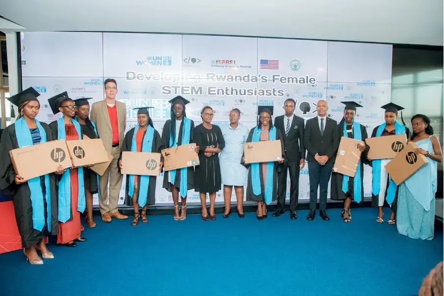 UN Women Rwanda stirs hope among young women through the SheCanCODE software and web development training program.
