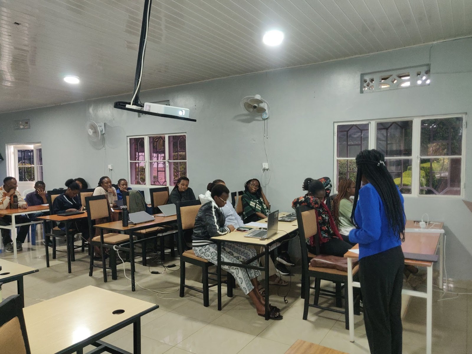 Participants at Igire Rwanda Disability Inclusion Session